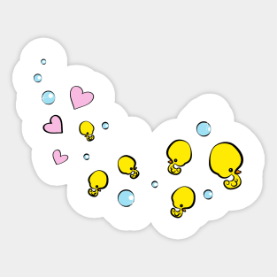 Duckies! Sticker